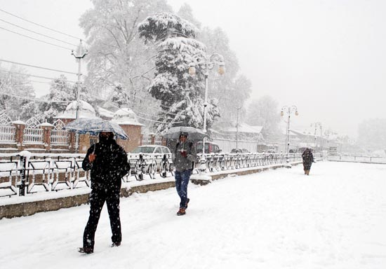 Kashmir snow