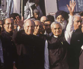Vajpayee Sharif Meeting