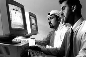 Muslims using Internet