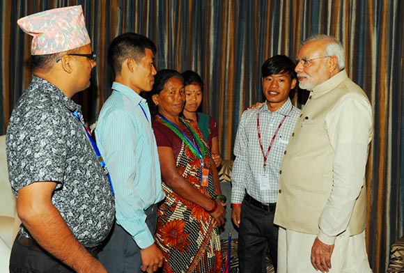 Modi Jeet Bahadur family