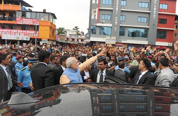 Modi in Nepal