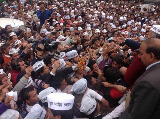Kejriwal in UP