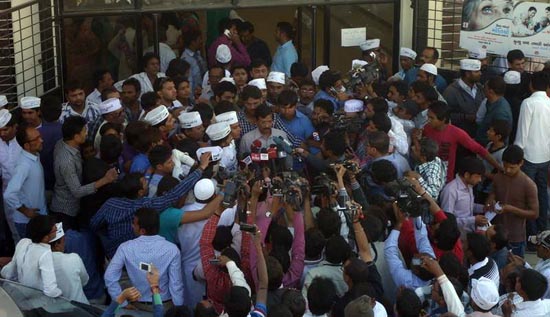 Kejriwal in Gujarat