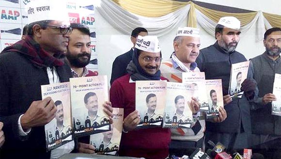 AAP Manifesto Delhi