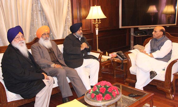 Badal Rajnath meet