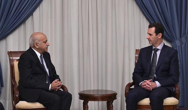 Akbar with Assad