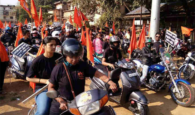 Maratha Mumbai bike rally