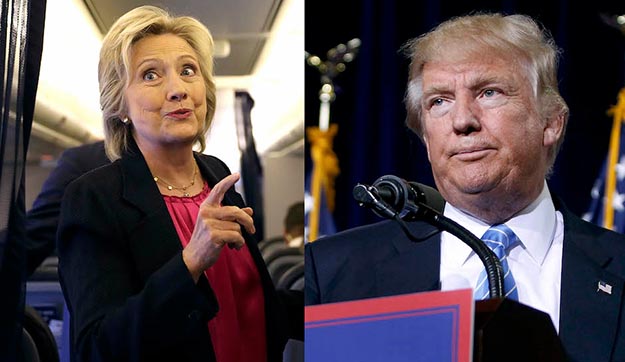 Clinton trump