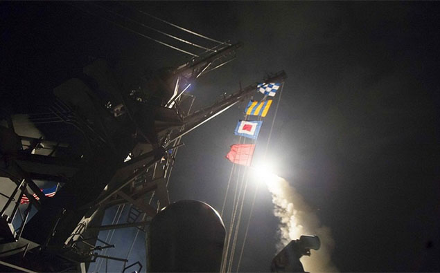 US Missile attack on Syria