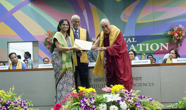 Dalai Lama at TISS