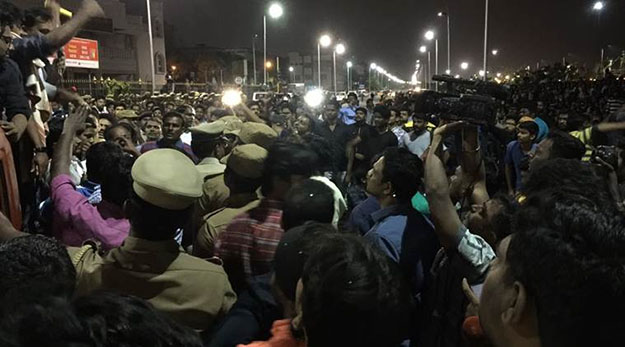 Jallikattu Protest
