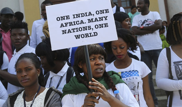Nigerian Attacked in India