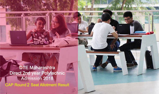 DTE Maharashtra DSD18 CAP Round 2 Result
