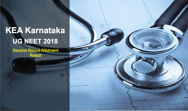 KEA UG NEET 2018 2nd Allotment Result