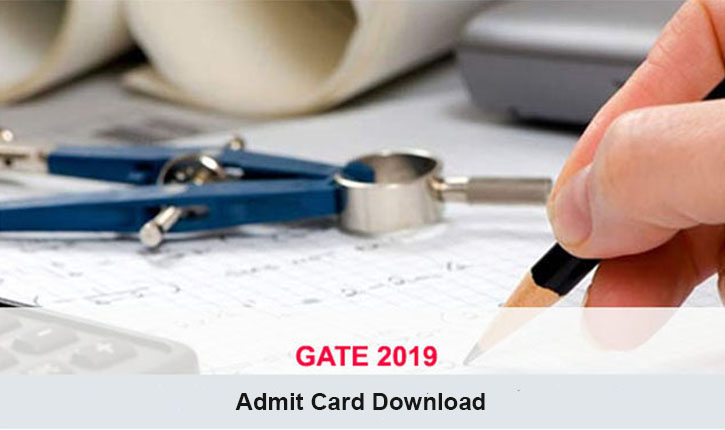 GATE 2019 Admit Card
