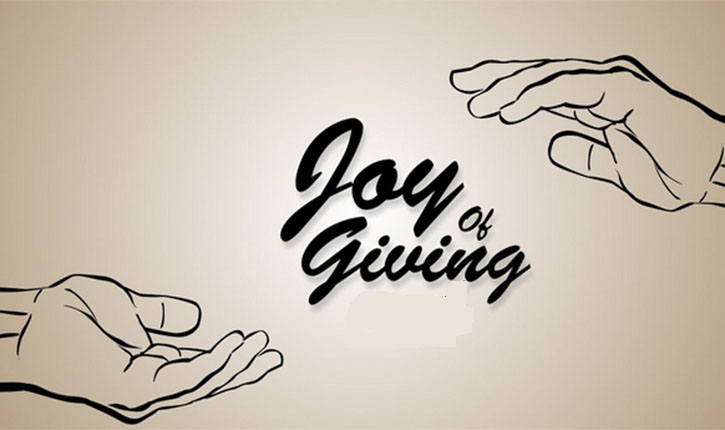 Joy of giving