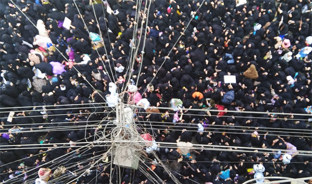 Protest against triple talaq bill