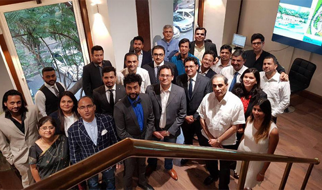 Hafeez Contractor and Team