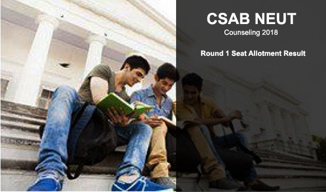 CSAB 2018 Round 1 Allotment Result
