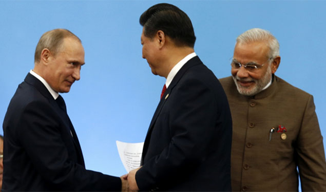 India Russia China