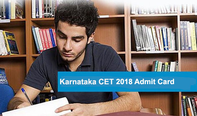 KCET 2018 Admit Card