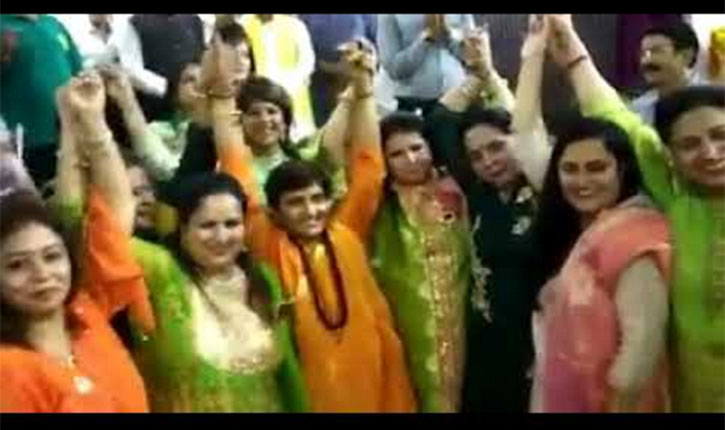 Sadhvi Pragya Dance