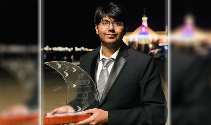AMU Alumnus wins award in Australia