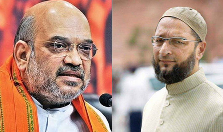 Amit Shah vs Asaduddin Owaisi