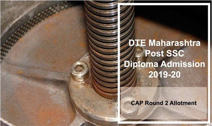 DTE Maharashtra Polytechnic CAP Round 2 Allotment
