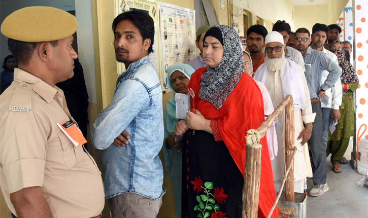 Delhi Vote Percentage