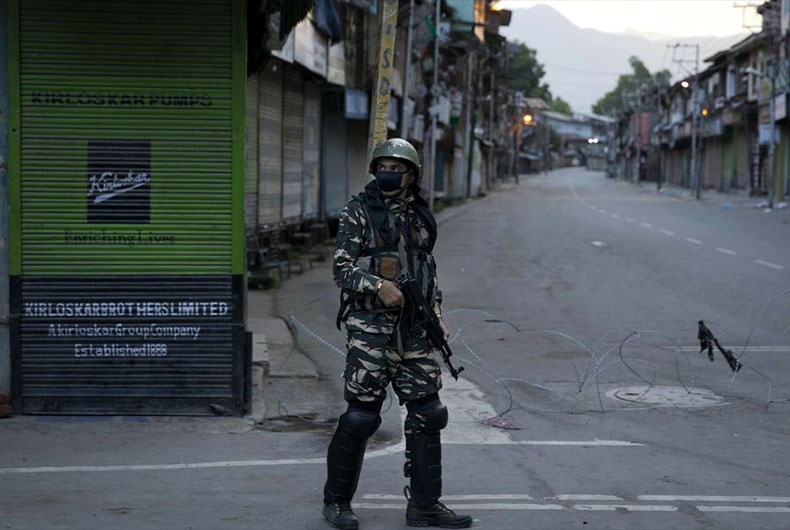 Kashmir Curfew