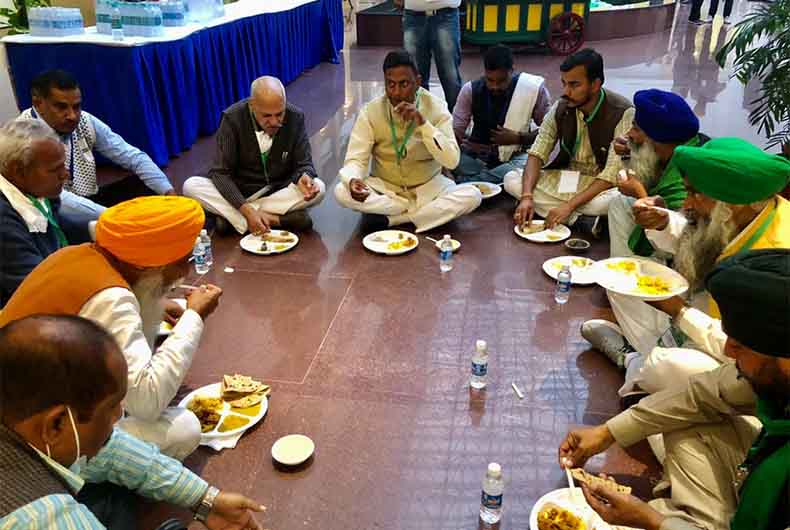 Farmers Meeting with Govt