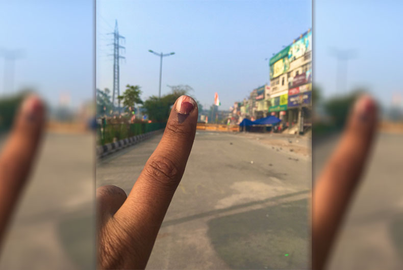 BJP Mocks Muslim Women Voters of Delhi
