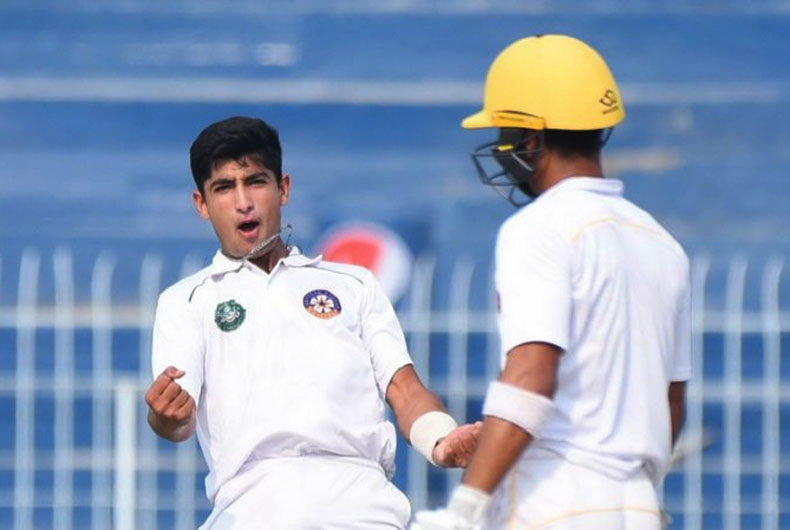 Pakistani pacer is youngest to tak hat trick