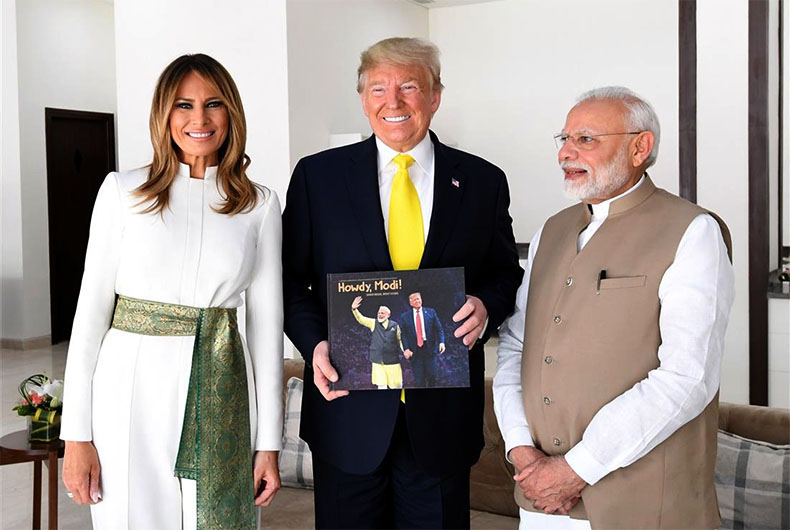 US Media Coverage of Trump India Visit