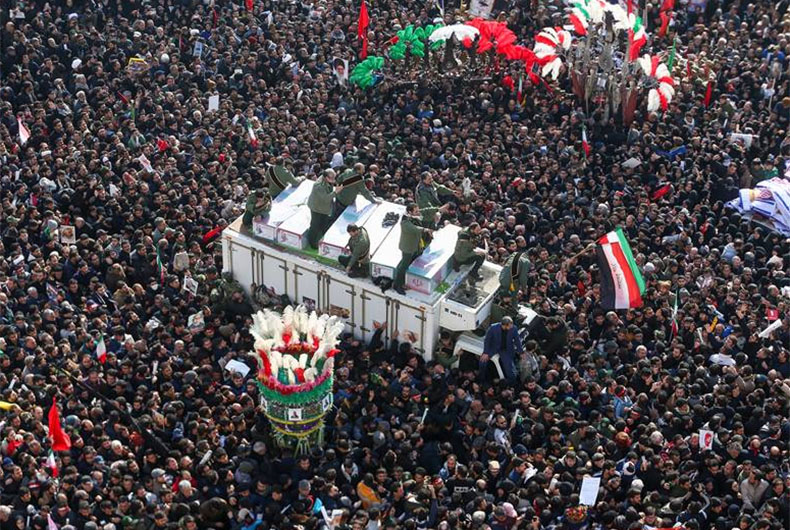 Qasem Solimani Funeral Stampede Deaths