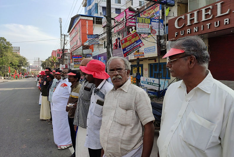 Kerala Human Chain Republic Day