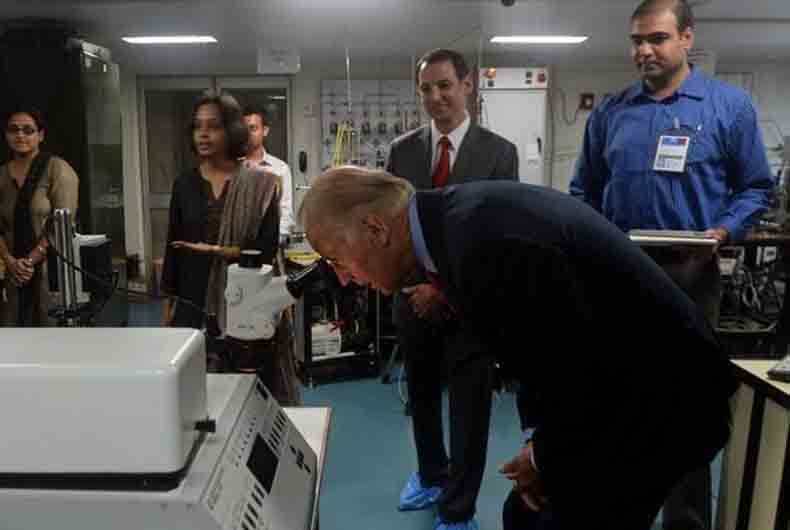 Biden Visits IIT Bombay