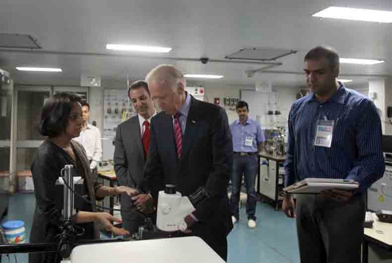 Biden visits IIT