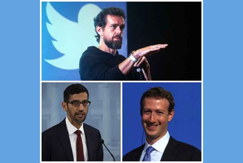 Tech Giants grilled