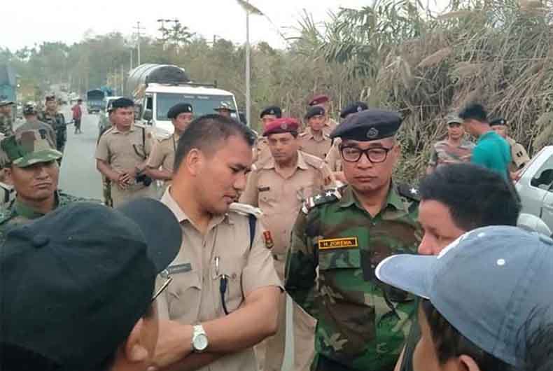 Assam Mizoram Border