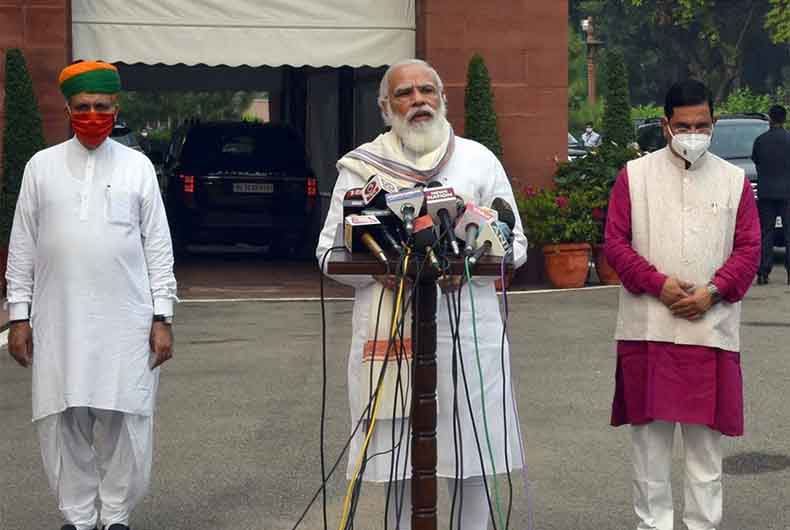 Opening Day of Parliament Monsoon Session