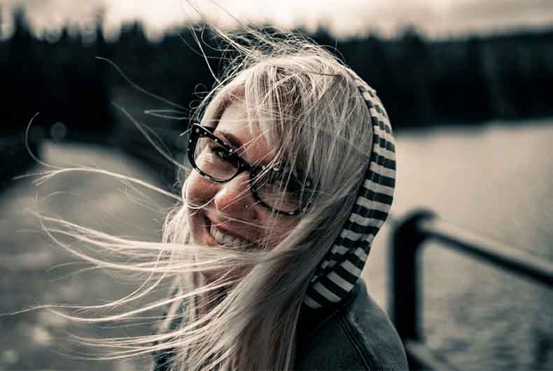 Wearing Eyeglasses