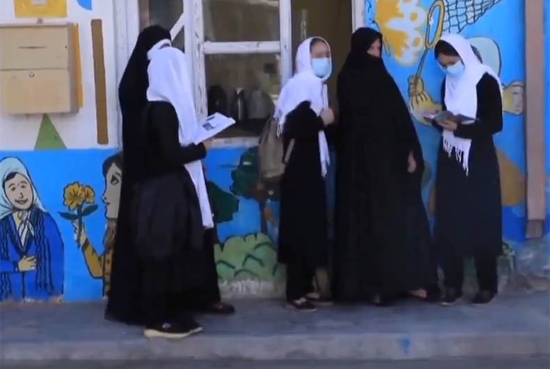 Girls in Herat School