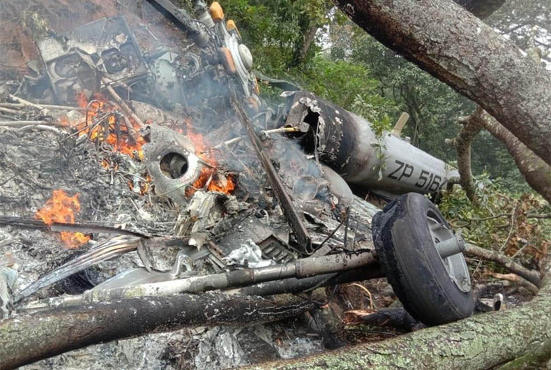 Chopper Crash Eyewitness