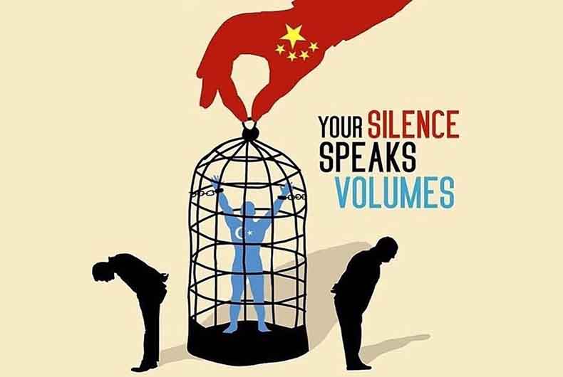 Jews on Uyghur Muslims
