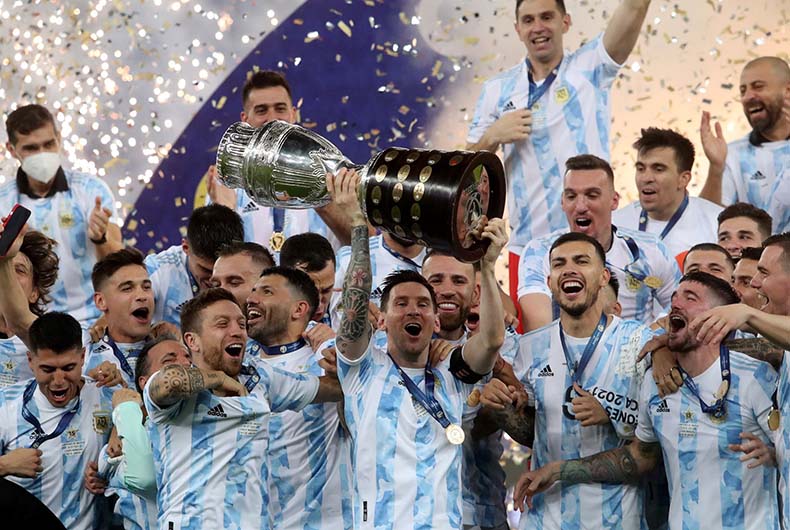 Argentia vs Brazil Copa America Final
