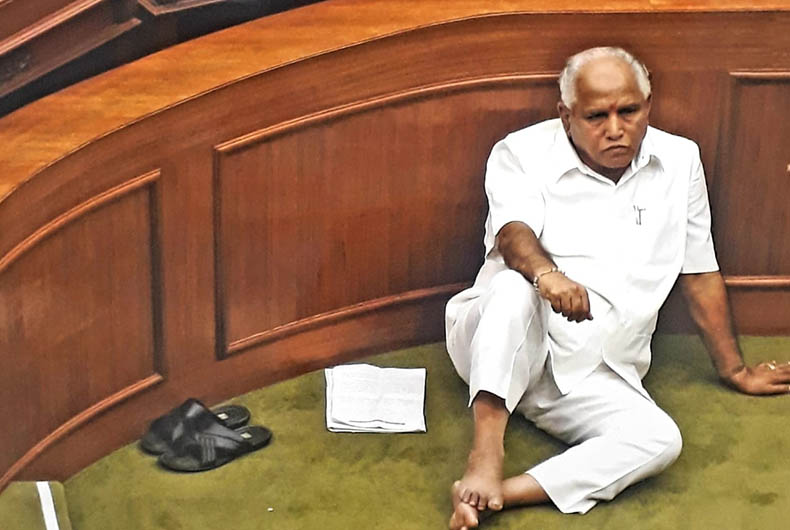 Yediyurappa Resigns as Karnataka CM