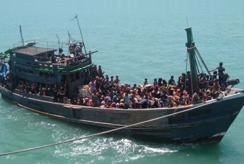 Rohingya Boat