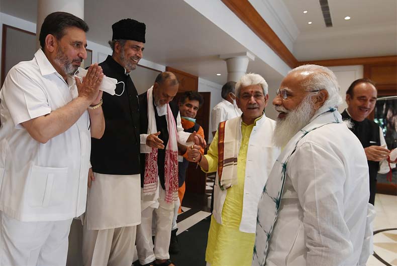Meeting on Jammu Kashmir